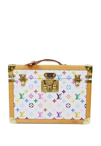 Louis Vuitton x Takashi Murakami 1990s pre-owned Boite Pharmacie trunk bag - Weiß