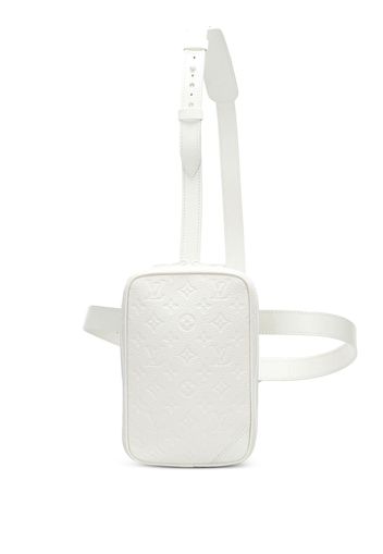 Louis Vuitton 2018 Louis Vuitton Monogram Taurillon Utility Side - Weiß