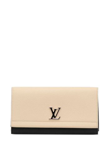 Louis Vuitton 2016 pre-owned Lockme II wallet - BLACK