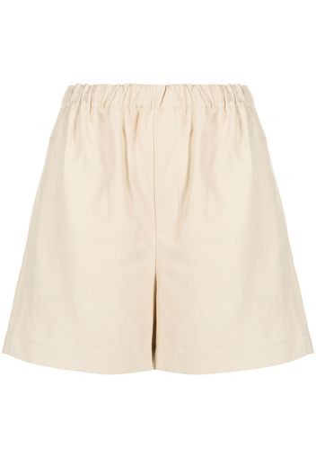 Loulou Studio elasticated-waistband shorts - Nude