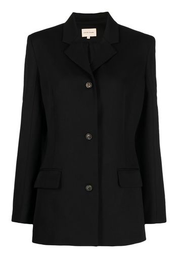 Loulou Studio Einreihiger Blazer - Schwarz