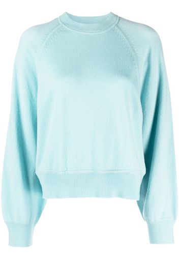 Loulou Studio crewneck cashmere jumper - Blau