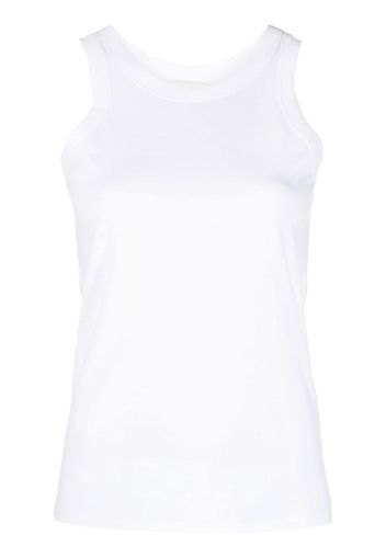 Loulou Studio round-neck cotton tank top - Weiß