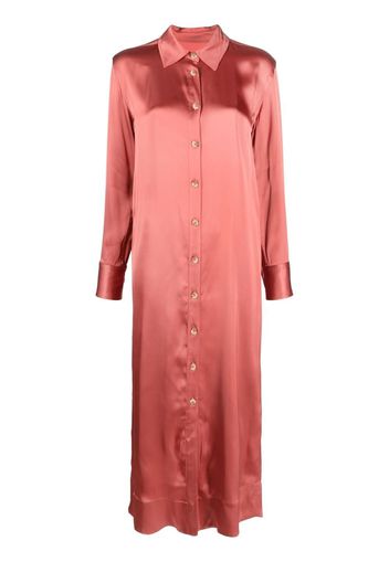 Loulou Studio Ara shirt dress - Rot