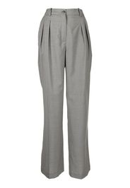 Loulou Studio Weite Taillenhose - Grau