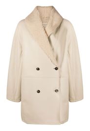 Loulou Studio double-breasted coat - Nude