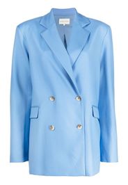 Loulou Studio double-breasted wool blazer - Blau