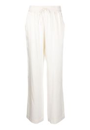 Loulou Studio high-waisted silk pants - Nude