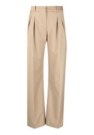 Loulou Studio high-waisted tailored trousers - Nude