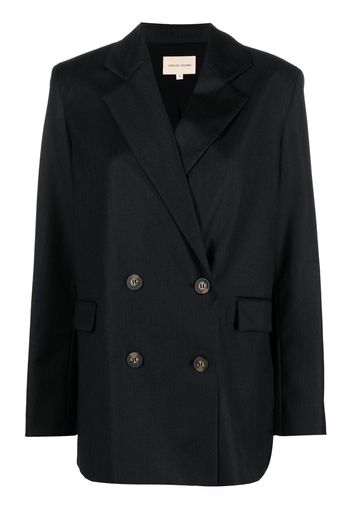 Loulou Donau double-breasted blazer - Schwarz