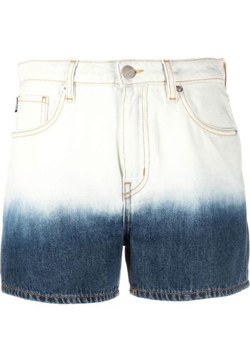 Love Moschino Shorts mit Farbverlauf - Blau