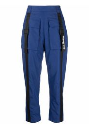 Love Moschino cropped cargo trousers - Blau