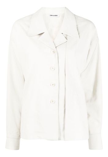 Low Classic notched-collar shirt - Grün