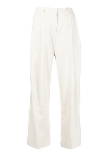 Low Classic cropped tailored trousers - Braun