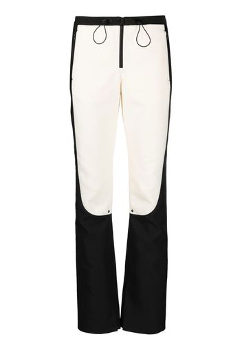 Low Classic colour-block trousers - Weiß