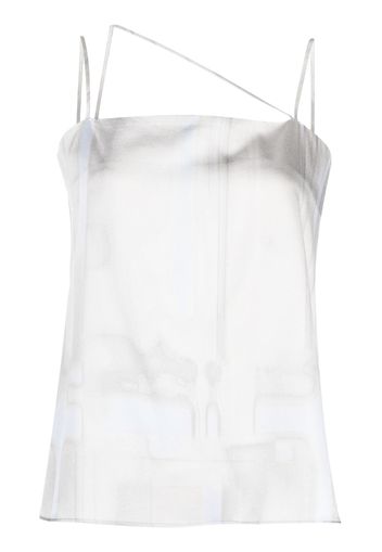 Low Classic crossover straps top - Grau