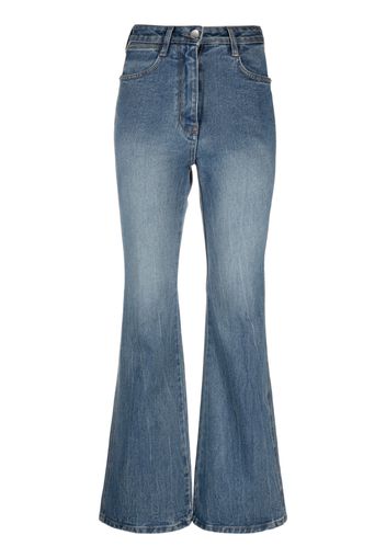 Low Classic high-waisted flared jeans - Blau