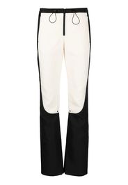 Low Classic colour-block trousers - Weiß