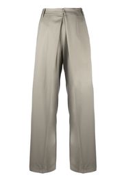 Low Classic inverted-pleat detail trousers - Nude