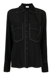 Low Classic long sleeved shirt - Schwarz