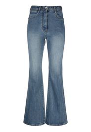 Low Classic high-waisted flared jeans - Blau