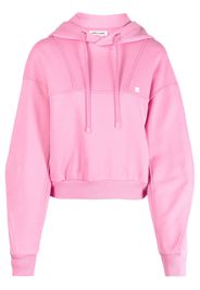 Low Classic panelled drawstring hoodie - Rosa