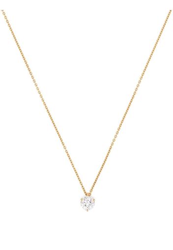 Loyal.e Paris 18kt Gelbgoldhalskette mit Duo und Diamanten