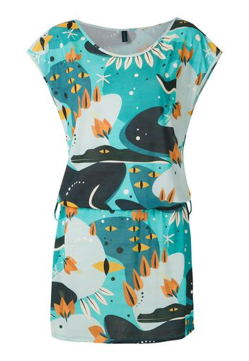 Lygia & Nanny 'Shiva' Jerseykleid mit Print - Blau