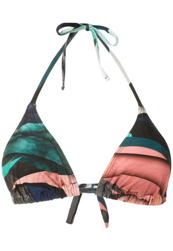 Lygia & Nanny 'Iasmim' Bikinioberteil mit Print - Blau