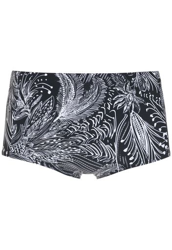 Lygia & Nanny Parati Badehose mit Print - Schwarz