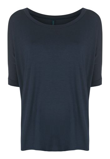 Lygia & Nanny T-Shirt mit Cropped-Ärmeln - Blau