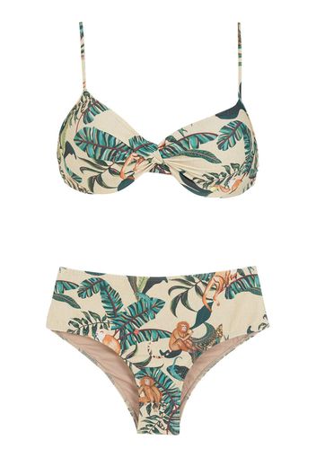 Lygia & Nanny Bikini mit Print - Nude