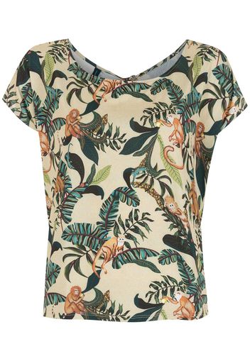 Lygia & Nanny T-Shirt mit Print - Nude