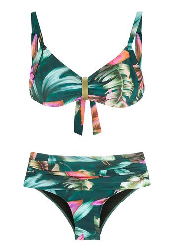 Lygia & Nanny Bikini mit Print - Grün