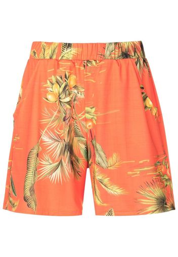 Lygia & Nanny Taillenshorts mit Blumen-Print - Orange