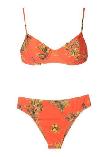 Lygia & Nanny Floraler Bikini - Orange