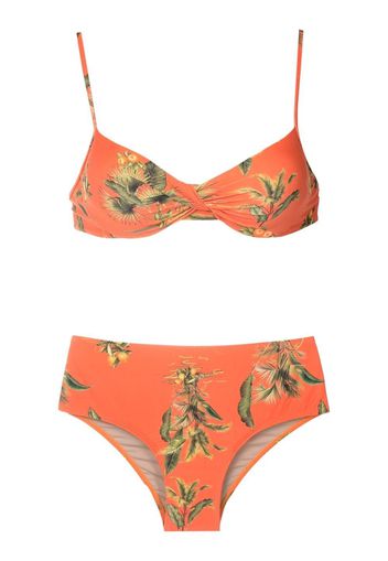 Lygia & Nanny Floraler Bikini - Orange