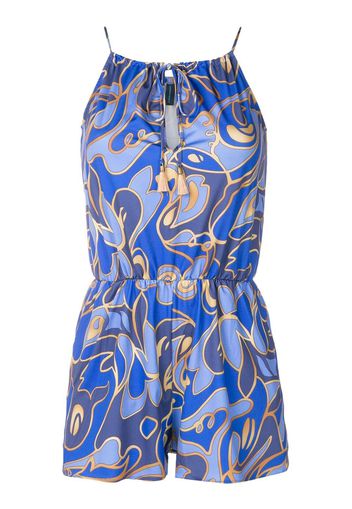 Lygia & Nanny Playsuit mit Print - Blau