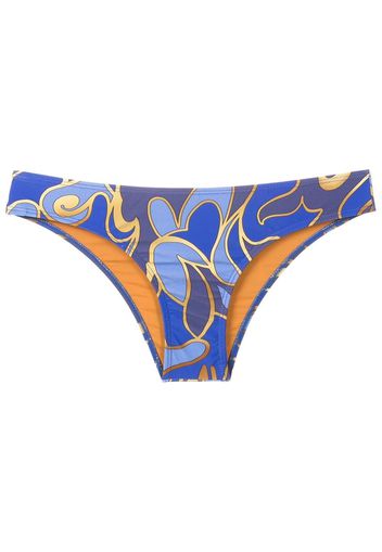 Lygia & Nanny Bikini mit grafischem Print - Blau