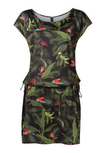 Lygia & Nanny Shiva Kleid mit botanischem Print - Grün