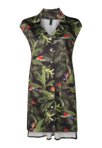 Lygia & Nanny Jamile Kleid mit botanischem Print - Grün