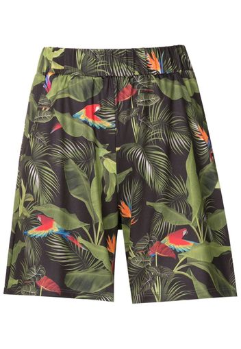 Lygia & Nanny Lara Shorts mit botanischem Print - Grün