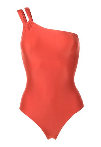 Lygia & Nanny Miusha Liso one-shoulder swimsuit - Orange