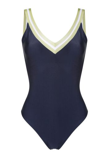 Lygia & Nanny Balboas two-tone swimsuit - Blau