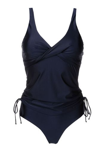 Lygia & Nanny Bruma twist-detail tankini - Blau