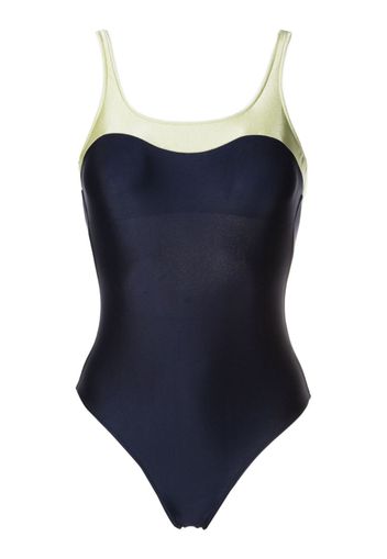 Lygia & Nanny Oceanic two-tone swimsuit - Blau