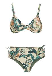 Lygia & Nanny Bikinioberteil mit Print - Nude