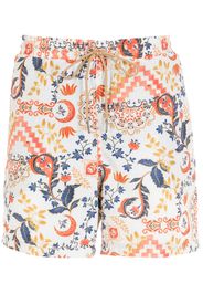 Lygia & Nanny Gil Badeshorts mit Paisley-Print - Nude