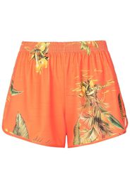 Lygia & Nanny Taillenshorts mit Blumen-Print - Orange