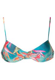 Lygia & Nanny Cassis Bikinioberteil mit Print - Blau